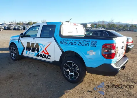 2025 Ford Maverick Lariat z USA, uszkodzony, nr VIN 3FTTW8S30SRA19457